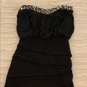 Black Cocktail dress with sequins
